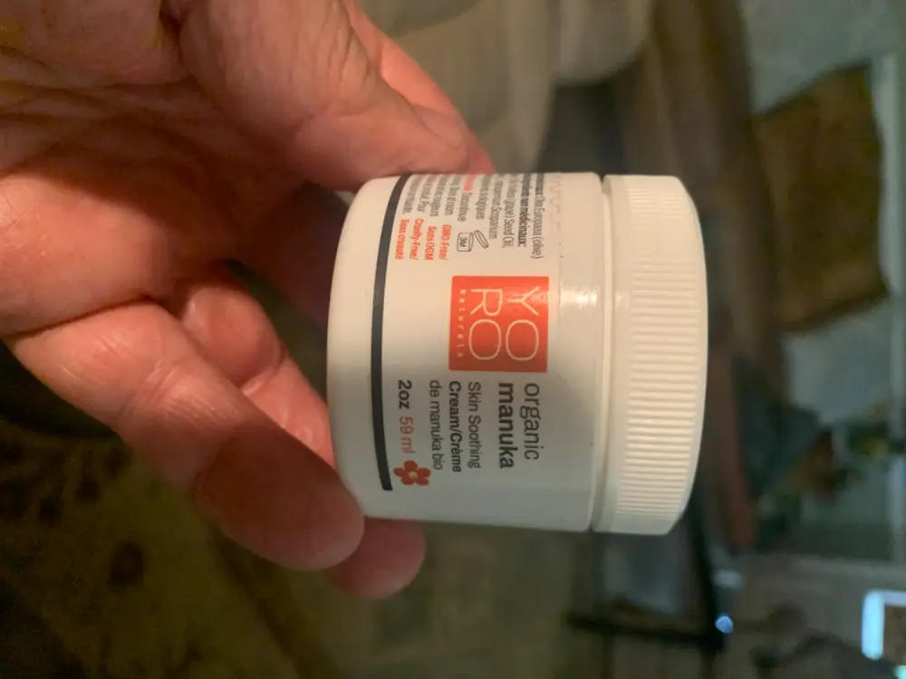 Organic Manuka Skin Soothing Cream by YoRo Naturals - Customer Photo From arjun