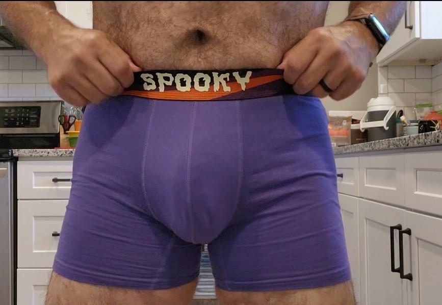 SPOOKY Boxer Brief - Customer Photo From Jeffrey S.