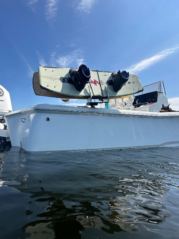 Manta Racks B2 - Wakeboard & Waterski Storage Rack for Boats - Customer Photo From Bradley Gross