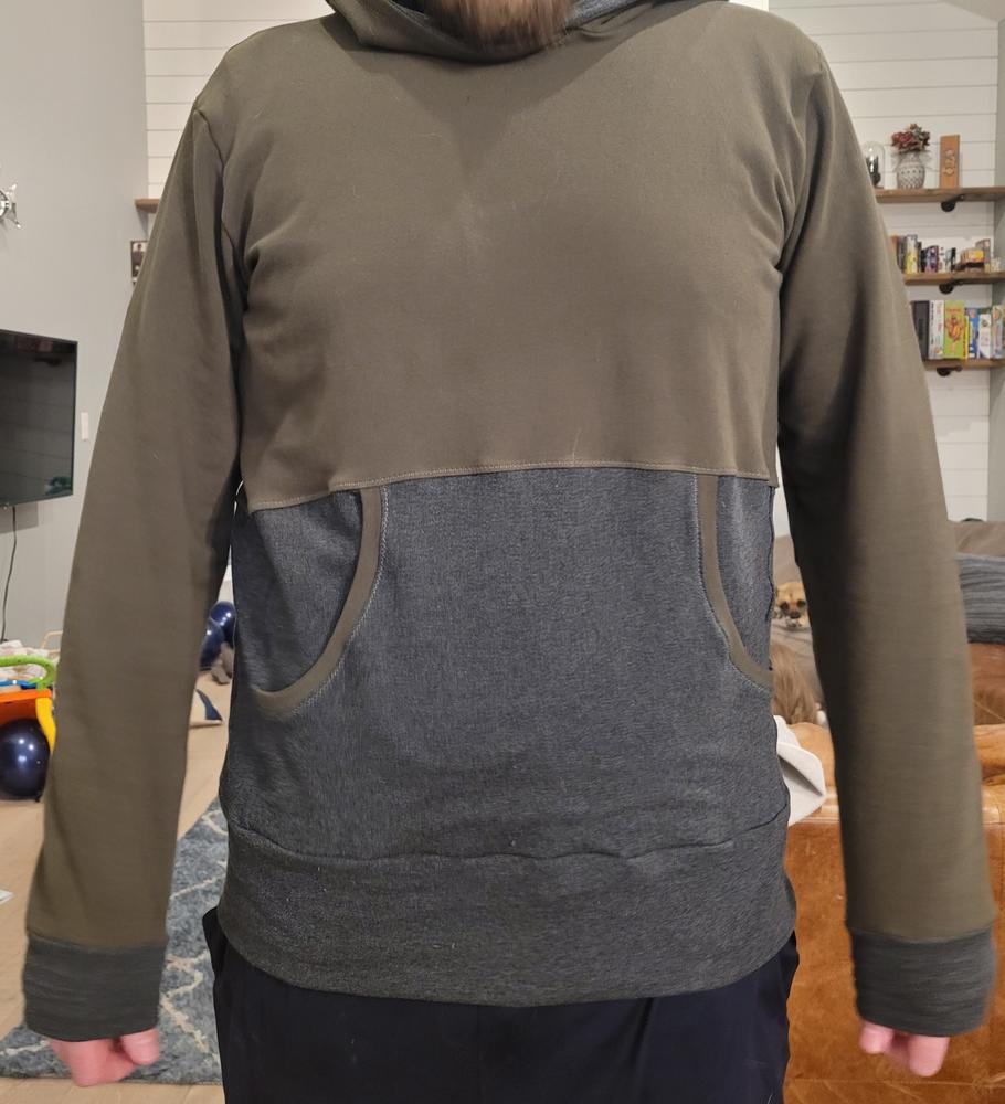 Adult Parker Pullover Pattern - Customer Photo From Sarah 