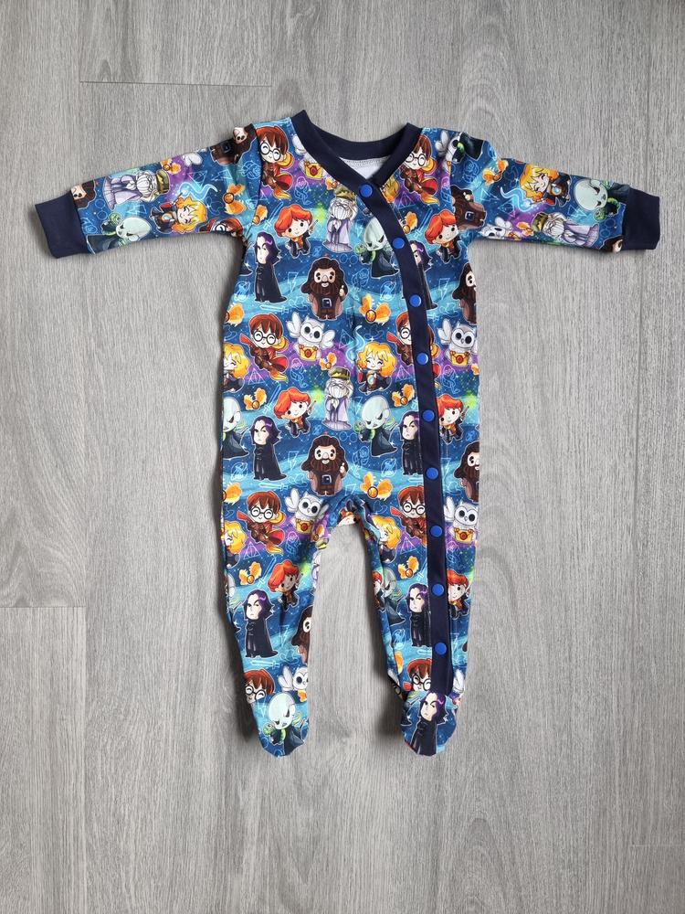 Lullaby Line Snap Pajamas Pattern - Customer Photo From Marie