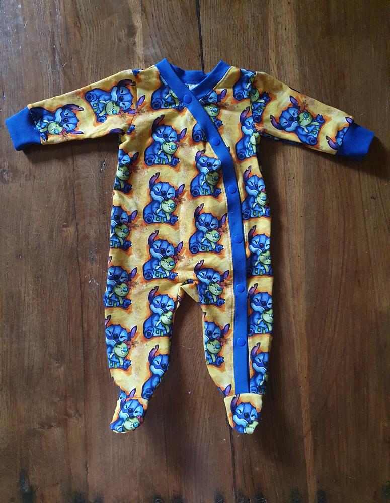 Lullaby Line Snap Pajamas Pattern - Customer Photo From Marie Aeschelmann