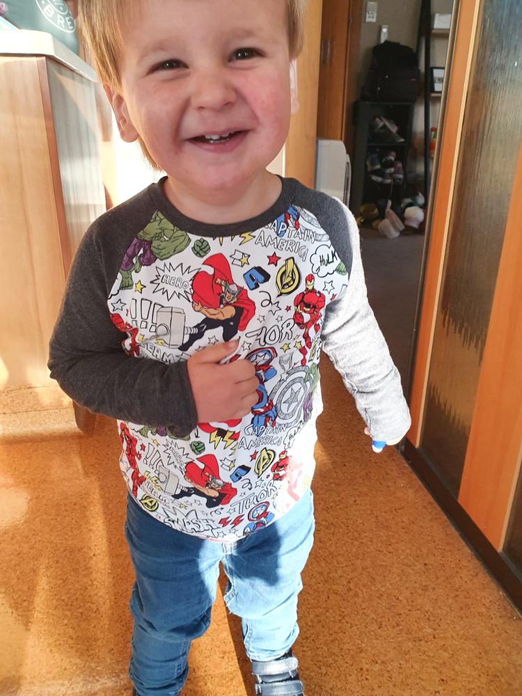 Grand Slam Tee and Dress Pattern - Customer Photo From Hannah