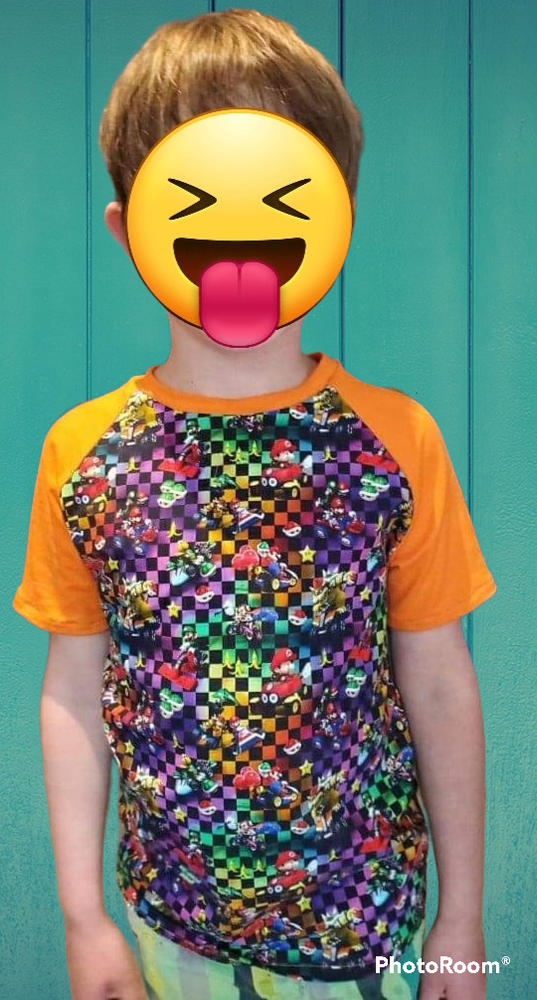 Grand Slam Tee and Dress Pattern - Customer Photo From Shannon Campbell