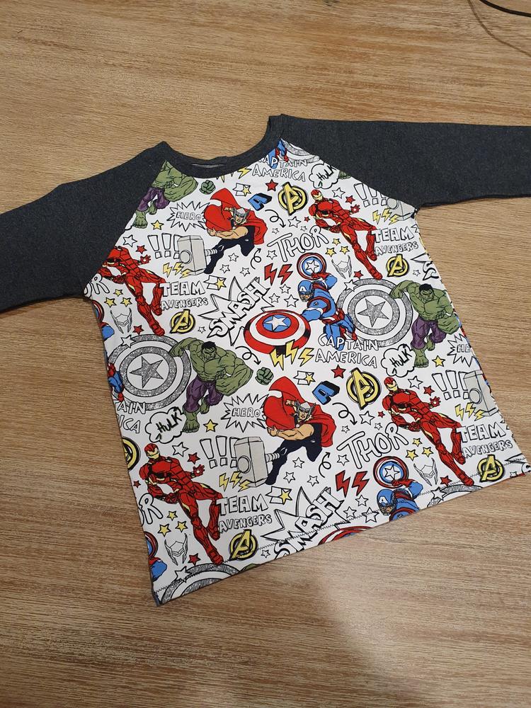Grand Slam Tee and Dress Pattern - Customer Photo From Hannah