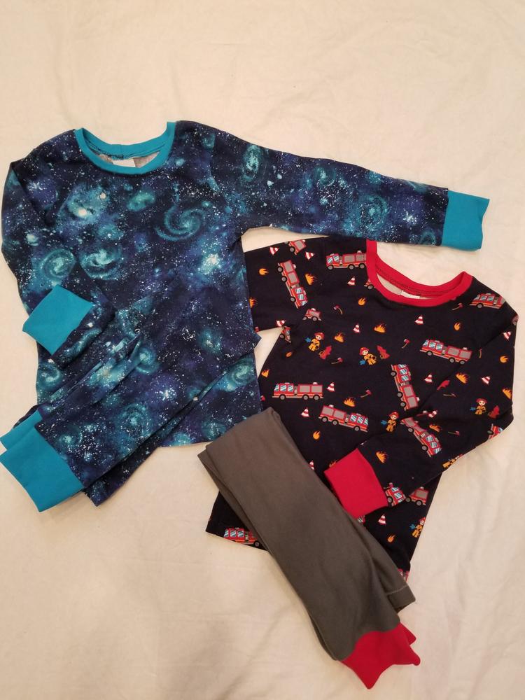 Alex & Anna Pajama Pattern - Customer Photo From Marianne Schor
