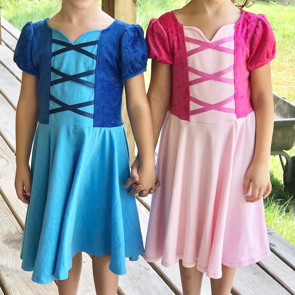 Practical Princess Dress Pattern - Customer Photo From Melissa Youngblood