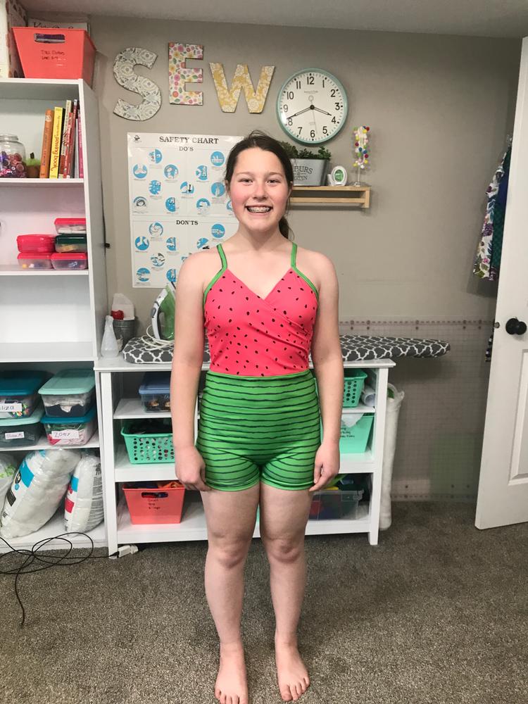 Bahama Mama Vintage Swimsuit Pattern - Customer Photo From Leda L.