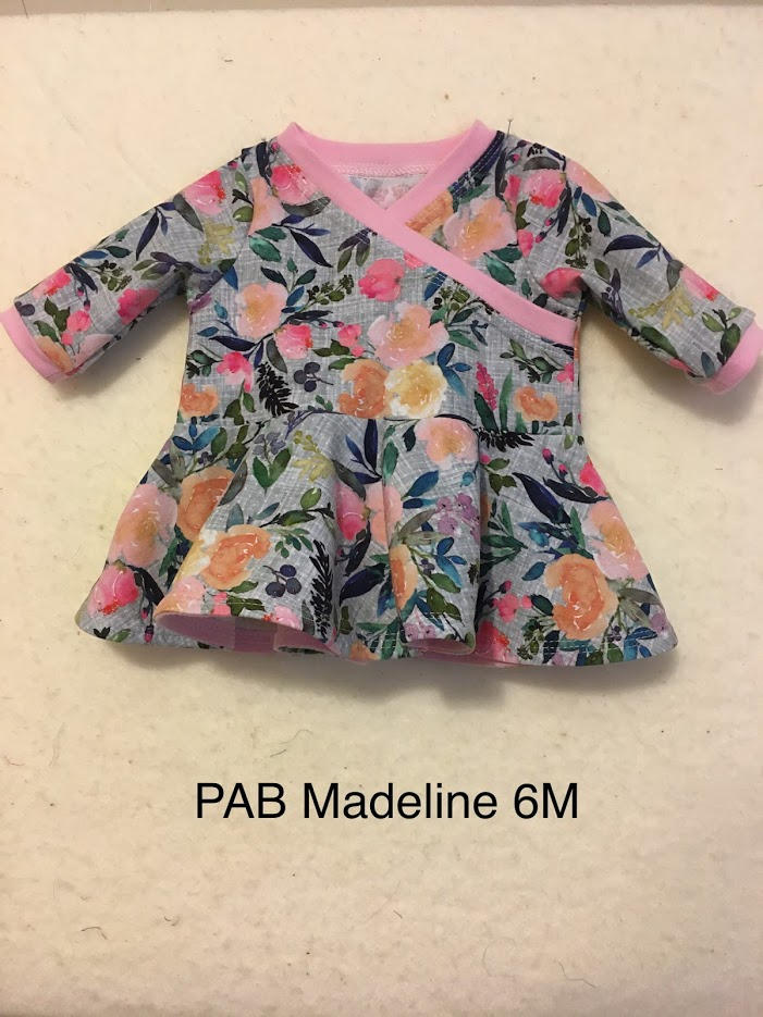 Madeline Top and Crossover Dress Pattern