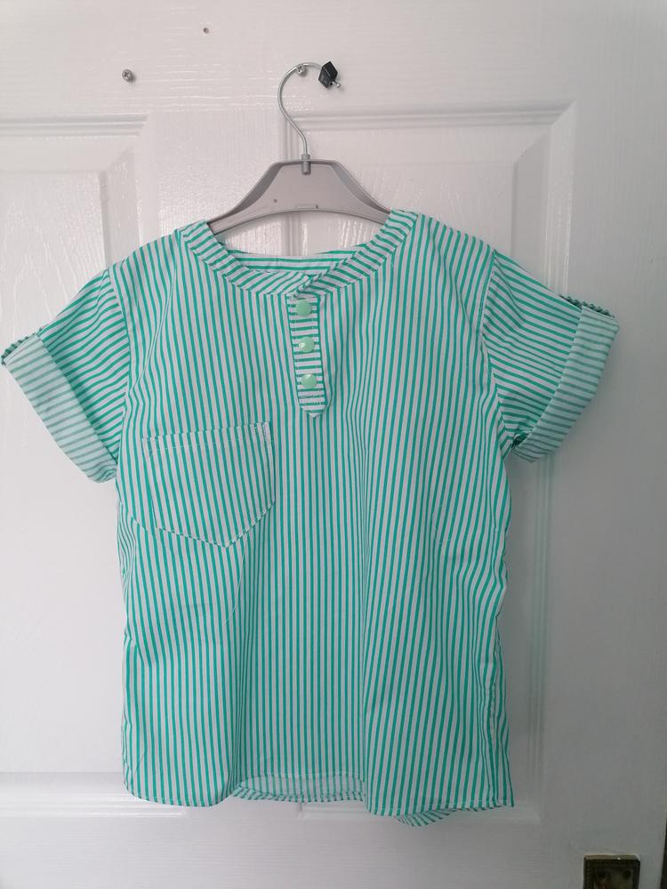 Cape Cod Shirt and Dress Pattern - Customer Photo From Carol Scrimshaw