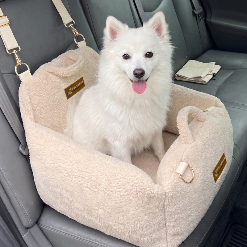 Pelsbarn Teddy Cozy Car Seat Bed - Customer Photo From Rosemary C.