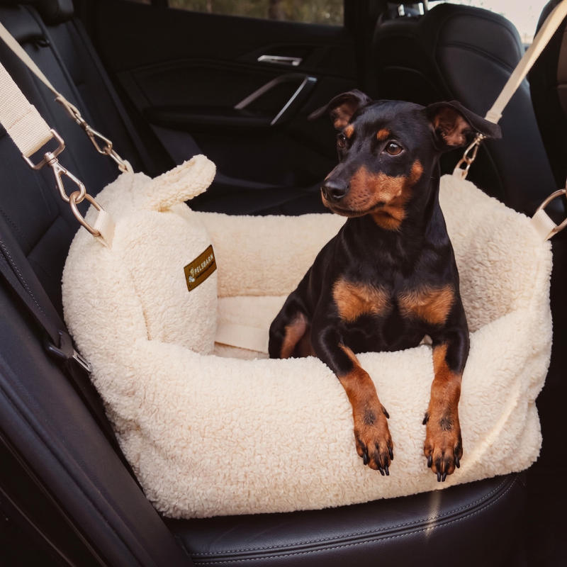 Pelsbarn Teddy Cozy Car Seat Bed - Customer Photo From Joyce Q.