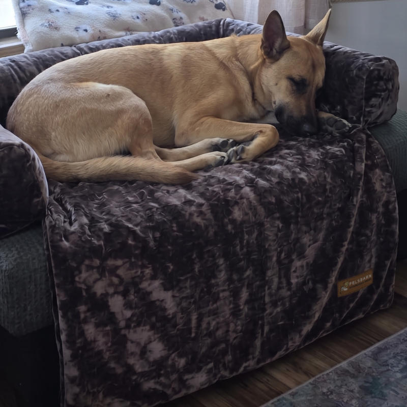 Pelsbarn Diamond Velvet Sofa Bed - Customer Photo From Denise O.