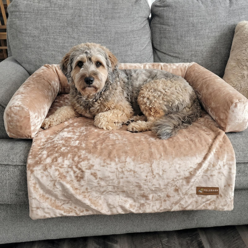 Pelsbarn Diamond Velvet Sofa Bed - Customer Photo From Pamela B.