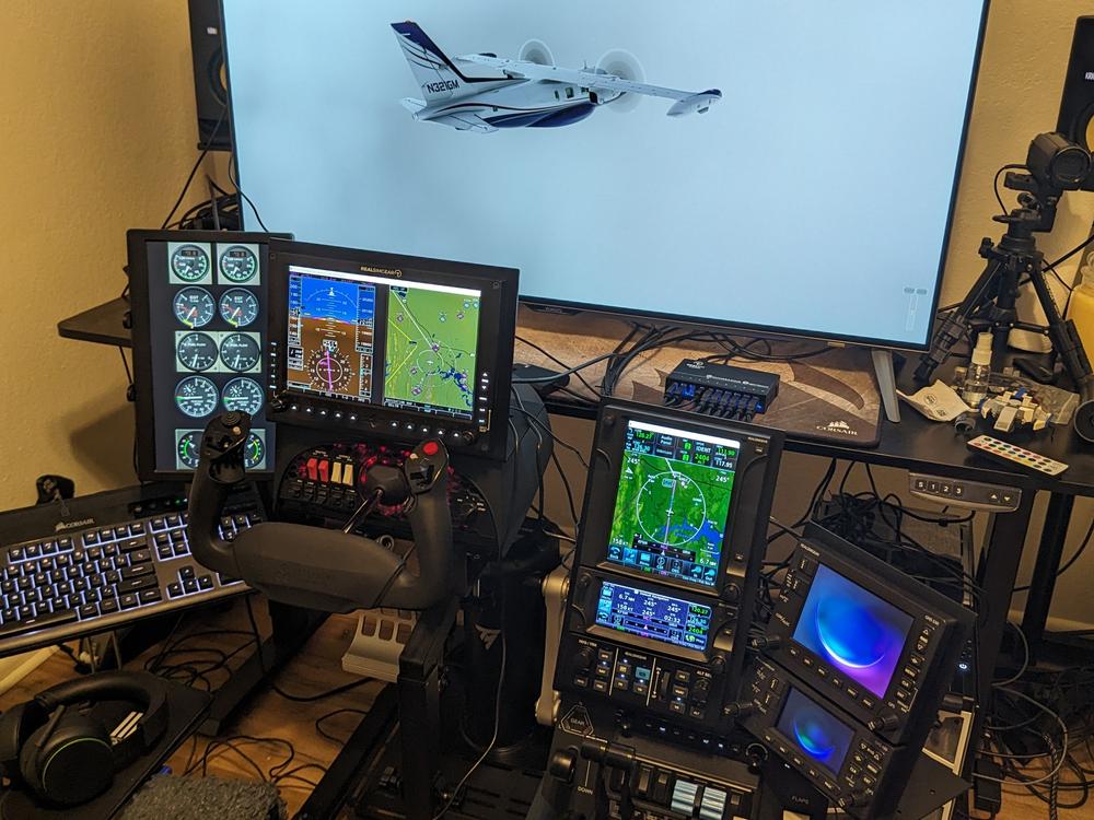 RealSimGear G500 Avionics Panel - Customer Photo From James Wilson