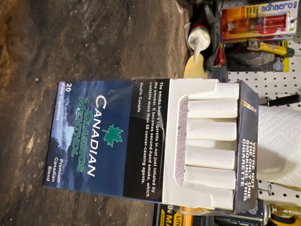 canadian classic menthol cigarettes Select Smokes