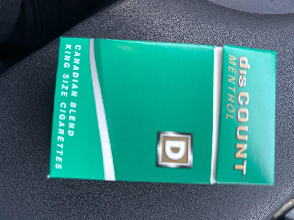 Discount Menthol (King Size) - Carton (200 Cigarettes) - Customer Photo From Joyce Puttick