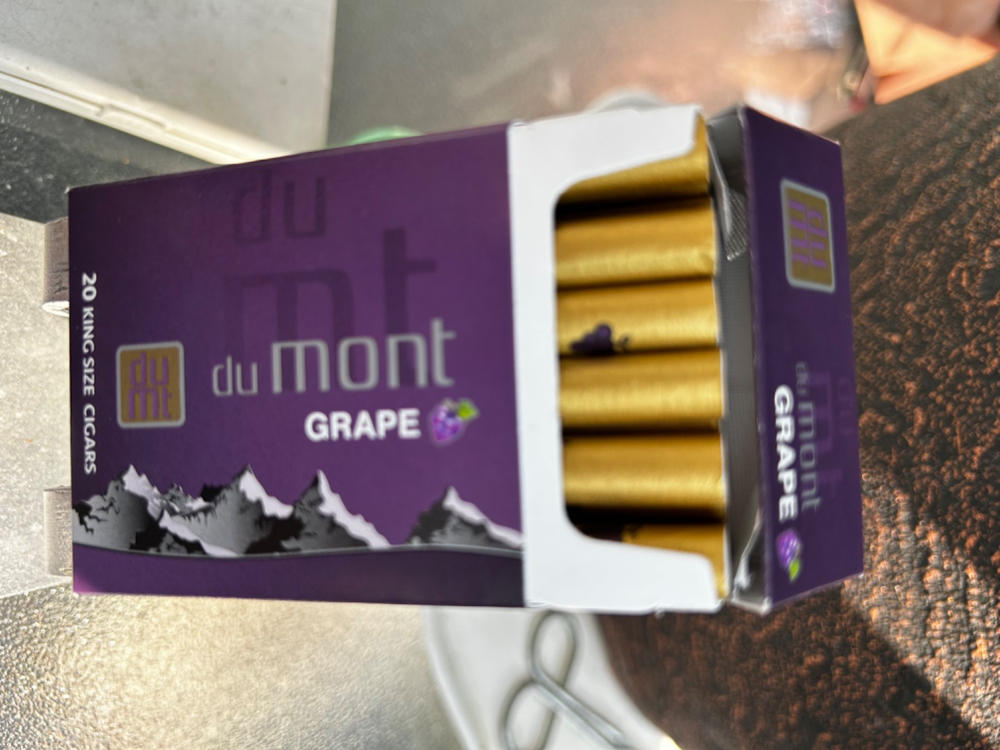 Du Mont Cherry Cigarillos (King Size) - Carton (200 Cigarettes) - Customer Photo From René Villeneuve