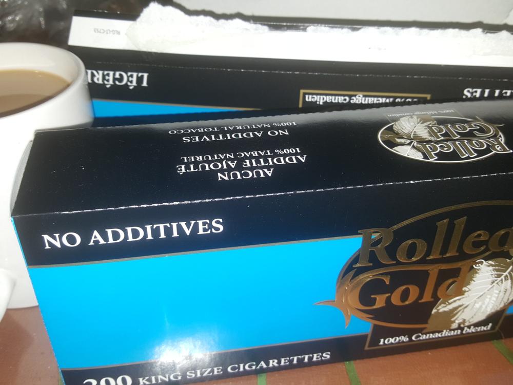 Rolled Gold Lights (King Size) - Carton (200 Cigarettes) - Customer Photo From Milena Schacht
