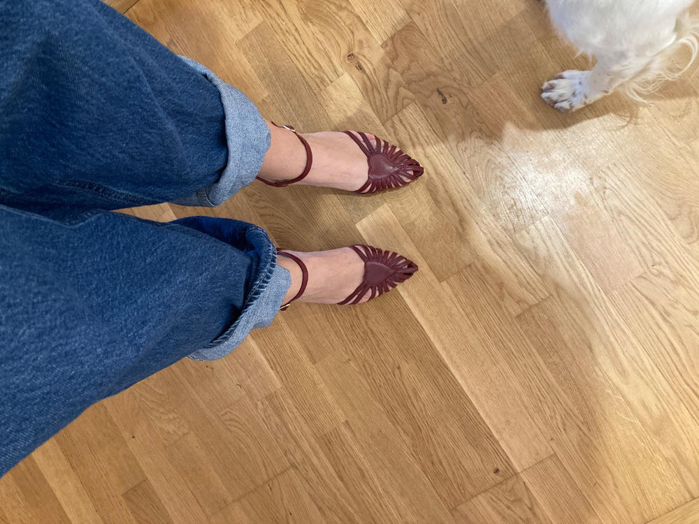Keesha 55 Shiny lamb Pomegranate - Customer Photo From Maria Sergeeva