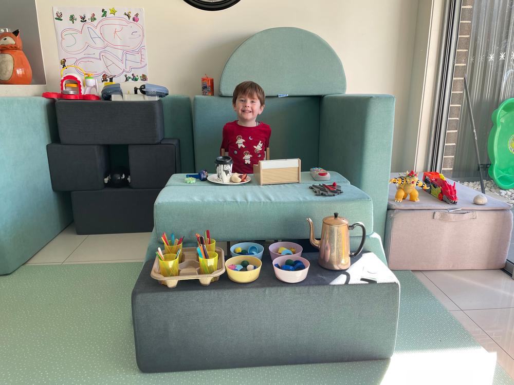 The Whatsie Play Couch - Customer Photo From Bec F 