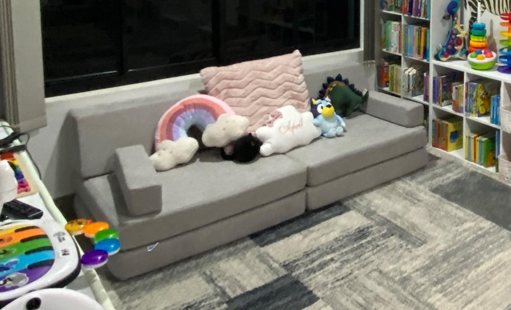 The Whatsie Play Couch - Customer Photo From Emily Dunne