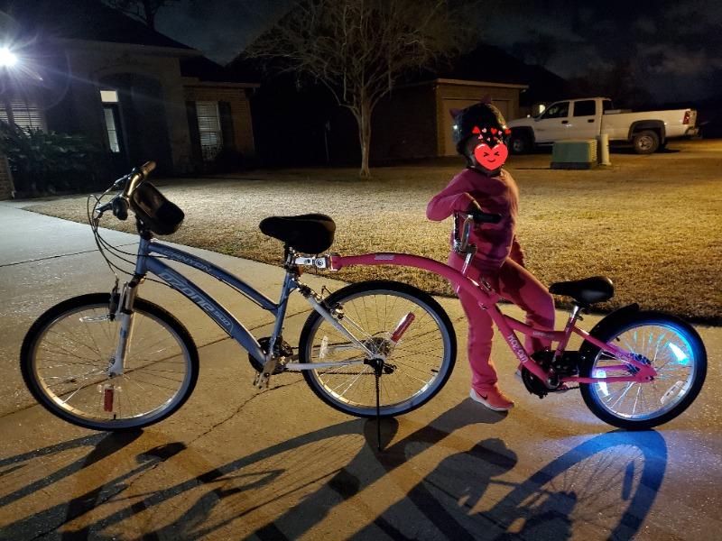 20" Kazam Co-Pilot Trailer Bike - Customer Photo From Teresa
