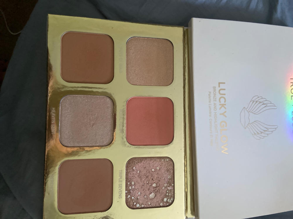 Lucky Glow Palette - Customer Photo From Lisa Brinkman