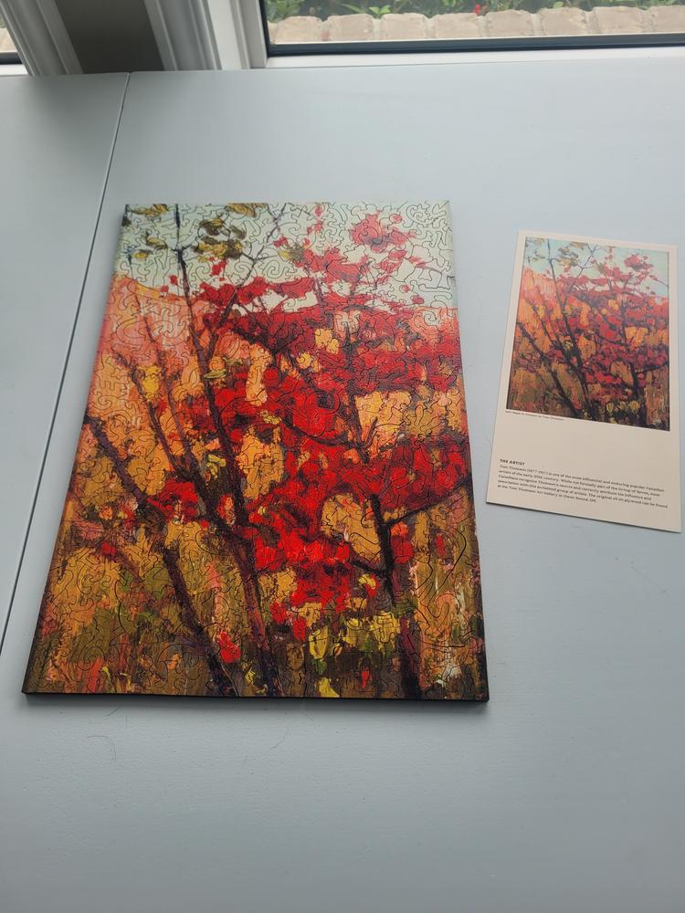 Soft Maple in Autumn by Tom Thomson - Customer Photo From Anonymous