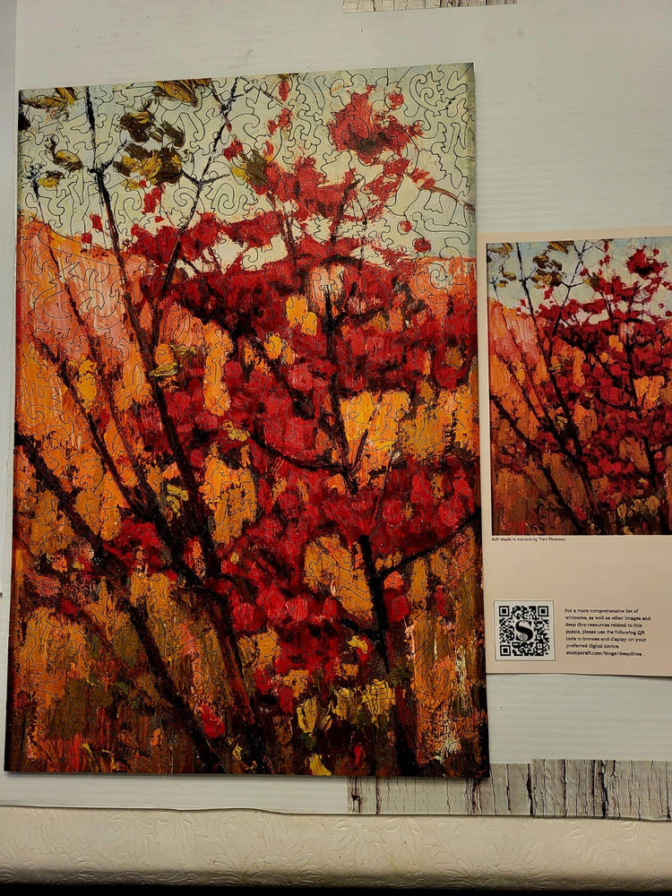Soft Maple in Autumn by Tom Thomson - Customer Photo From Julie D.