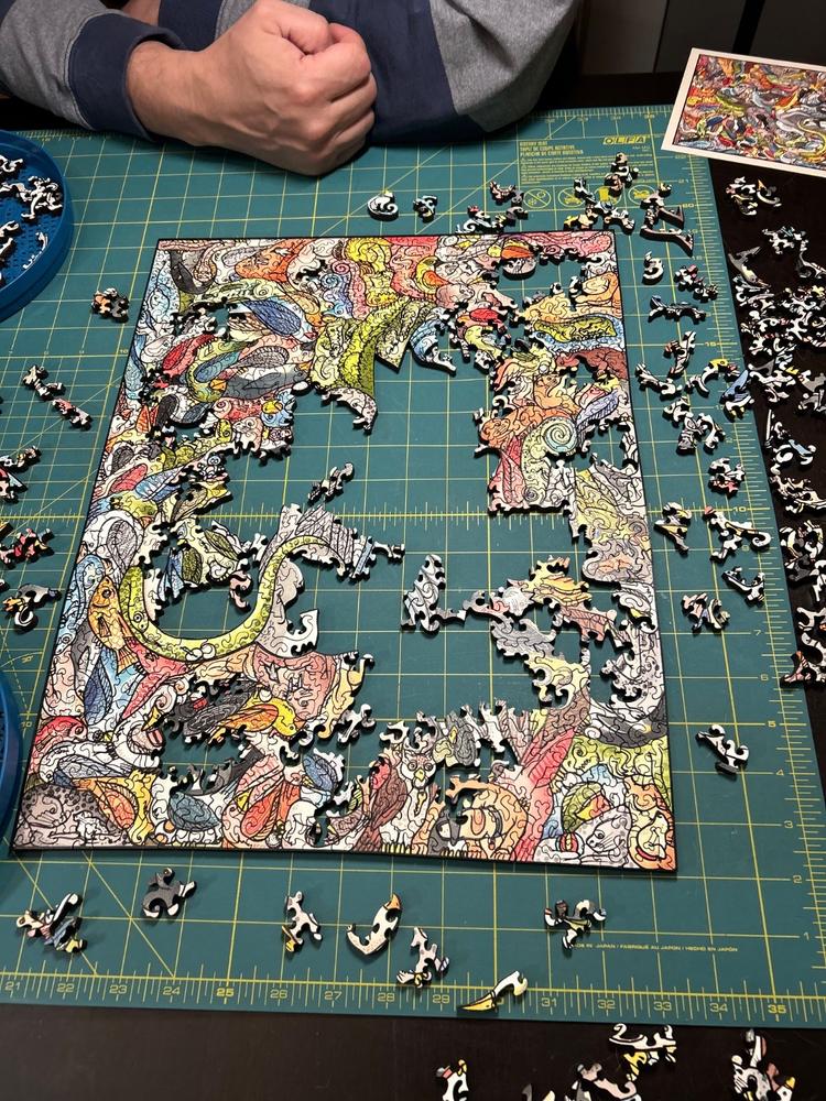 Feline Tessellation by Cedarfell - Customer Photo From Anonymous