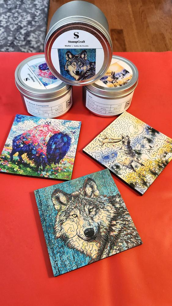 Canadian Wildlife - Flight of Mini Puzzles Vol. 1 - Customer Photo From Sherri