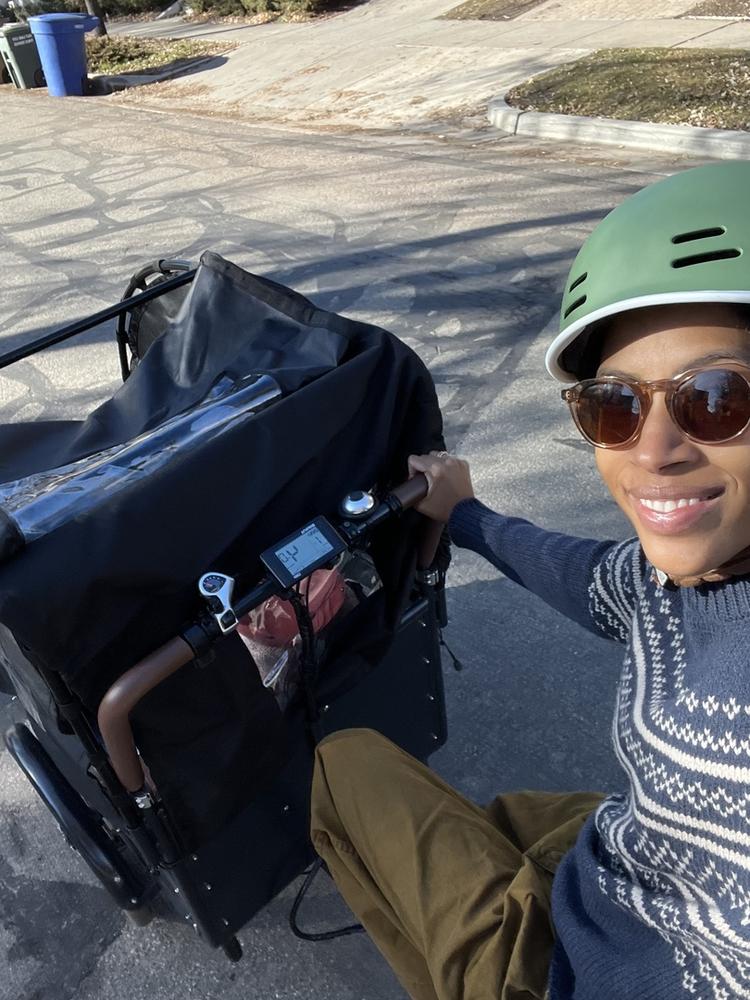 Roam Cargo E-Bike - Customer Photo From Chanelle K.