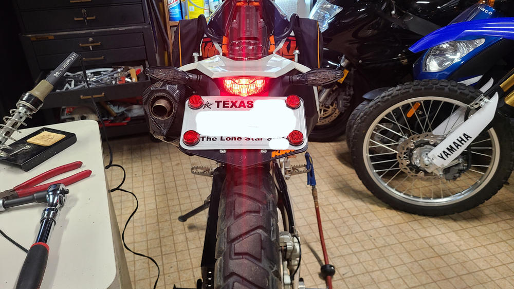 Ducati/KTM OEM Turn Signal Y-Splitter Connecteurs, 2 fils (paire