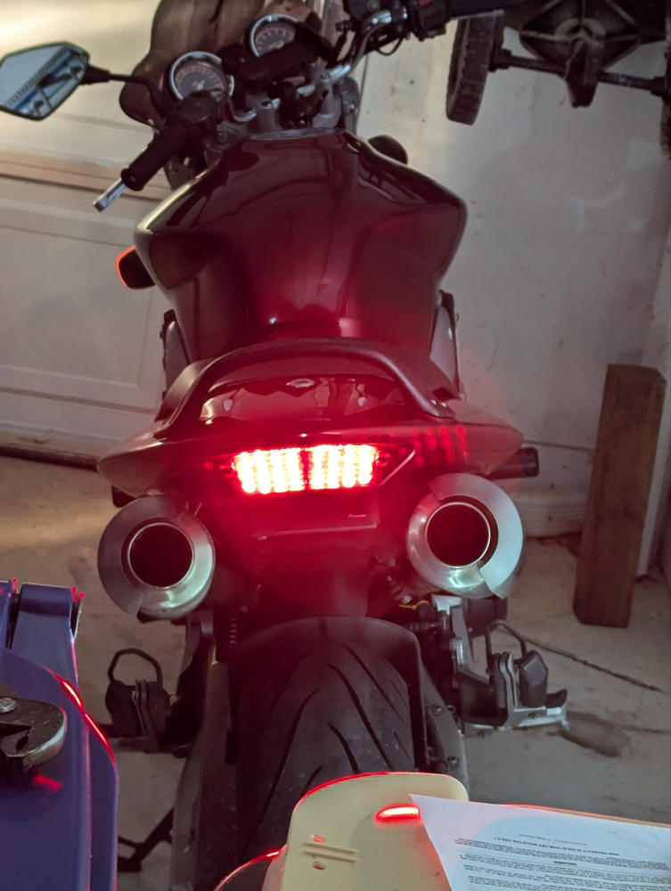 2002-2007 Honda CB600F & CB900F Blaster-X Integrated LED Tail Light –  Custom LED