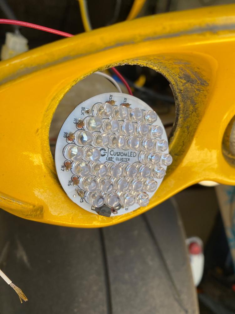 Universal Round LED Cluster - Customer Photo From L. Bernard Owns