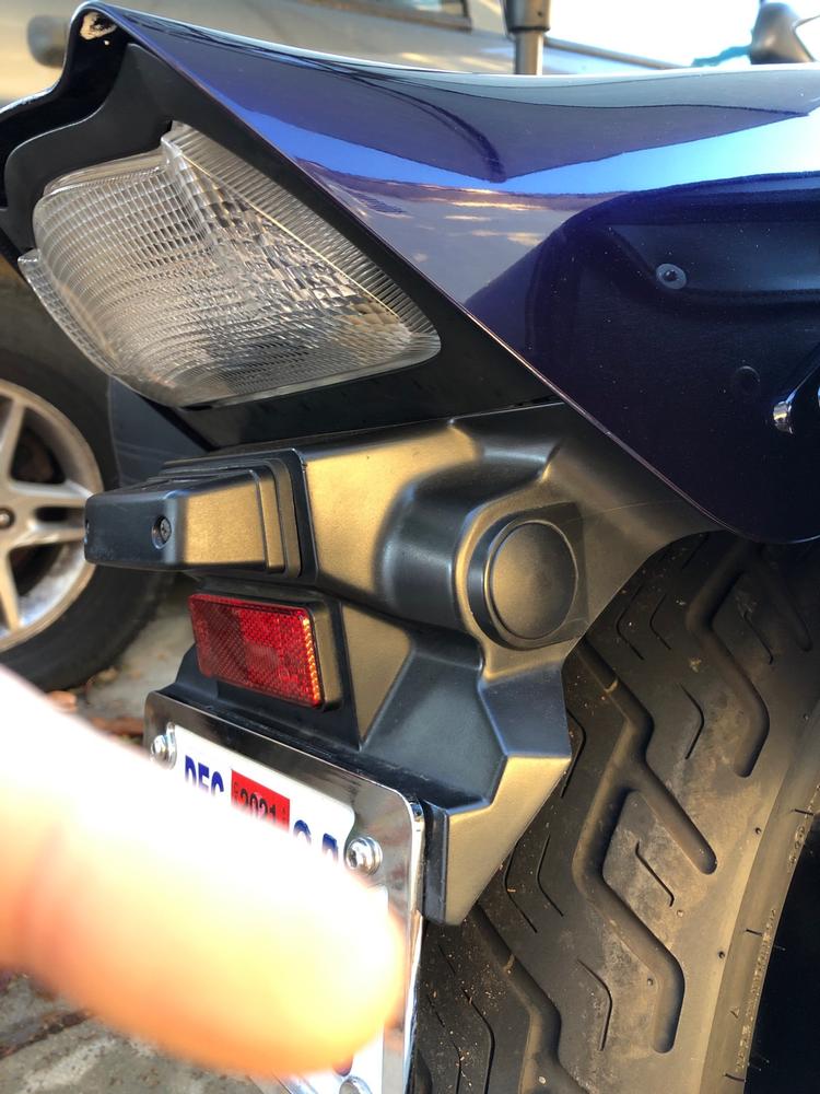 2005-2009 Suzuki Boulevard M50 Integrated LED Tail Light Retrofit Kit - Customer Photo From Erik H.