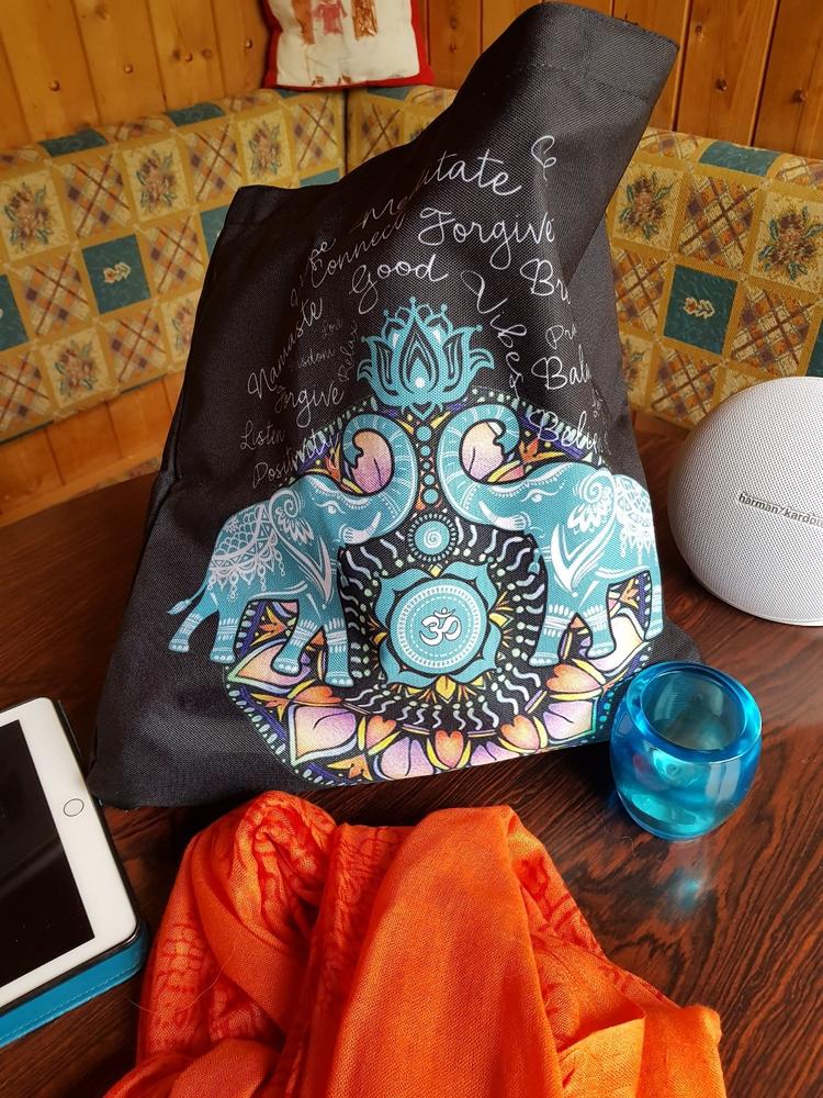 Elephant And Good Vibes - Customer Photo From Vilborg Ö.