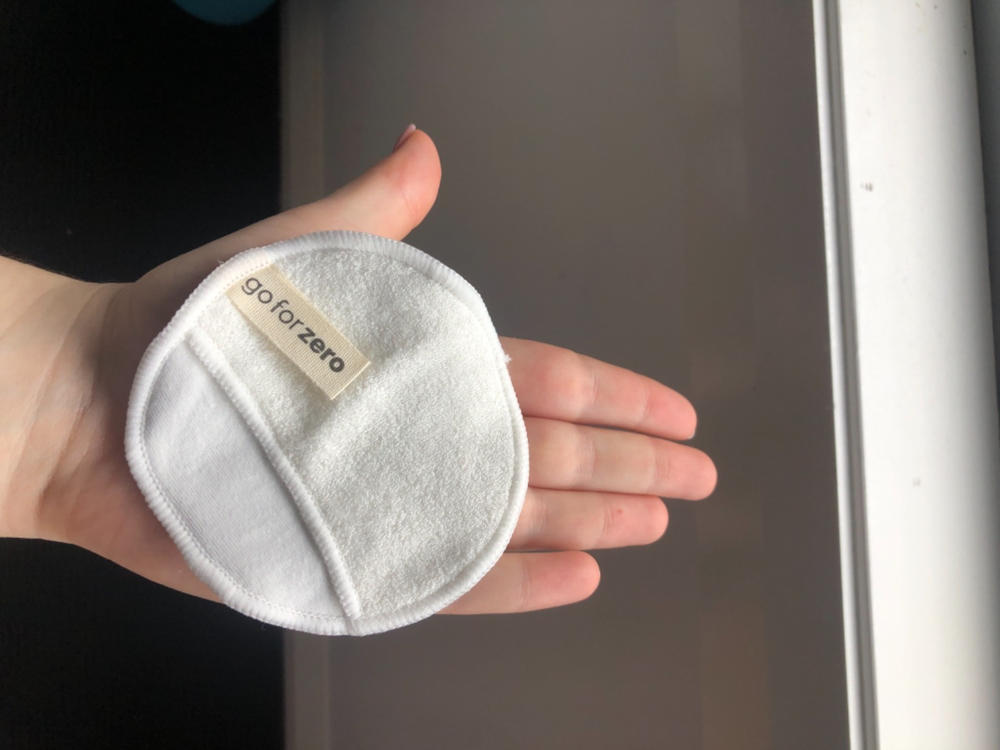 Go for Zero - Reusable Make Up Remover Pads (5,  10 or 15 pack) - Customer Photo From Sarah Wood