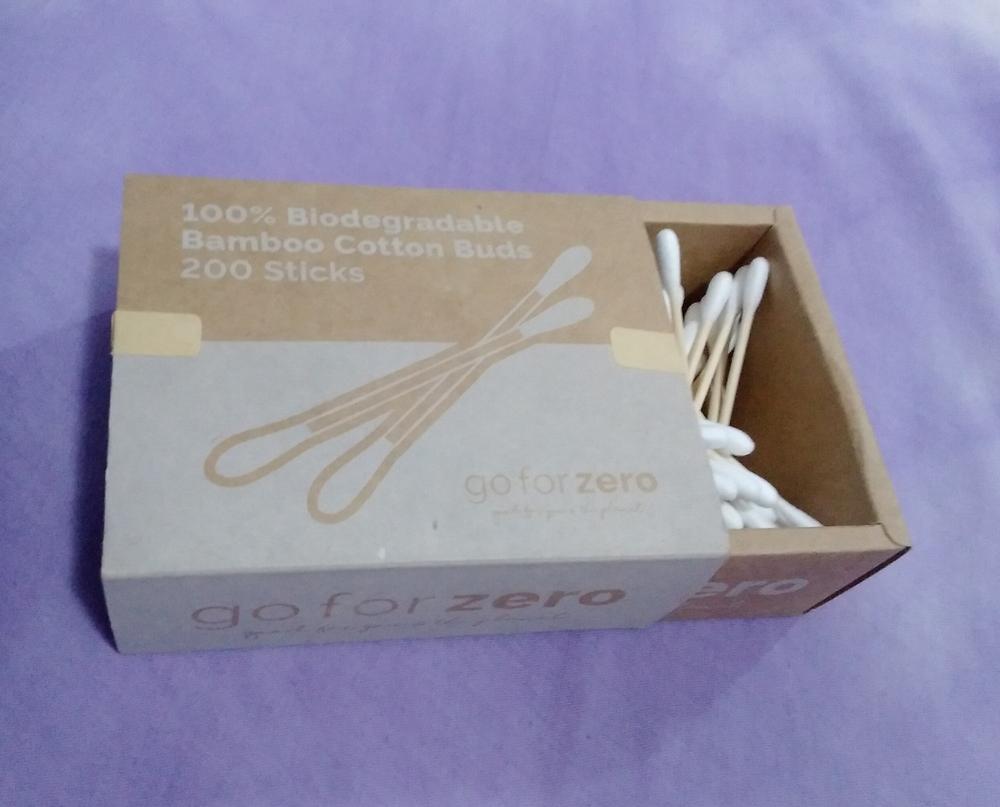 Go for Zero - Bamboo Cotton Buds (200) - Customer Photo From Mackenzie Cockburn