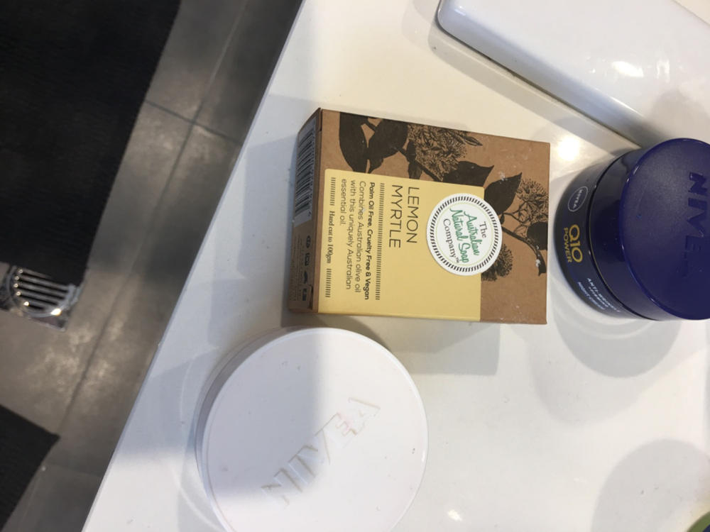 The Australian Natural Soap Company - Lemon Myrtle Soap (100g) - Customer Photo From Leba Nawaqaliva