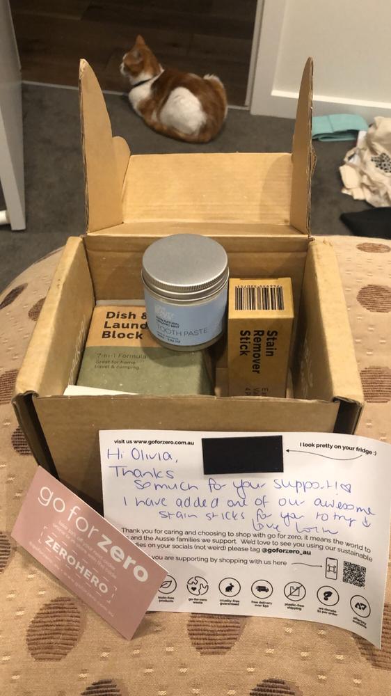 Love Beauty Foods - Organic Mint Toothpaste (100g) - Customer Photo From Olivia DeAth