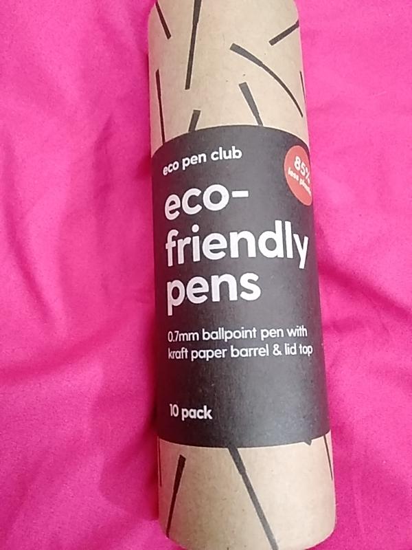 Eco Pen – The Earth Pen - Pack of 10 (Blue Ink, Black Ink, Red Ink or Mixed) - Customer Photo From Mackenzie Cockburn