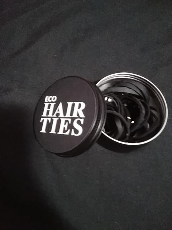 Eco Hair Ties - Plastic-free everyday Hair Ties (10 or 30 pack) - Customer Photo From Mackenzie Cockburn