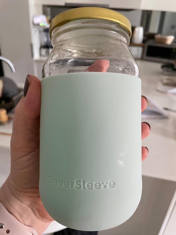 Saver Sleeve - Reusable jar sleeve - Customer Photo From Jessie