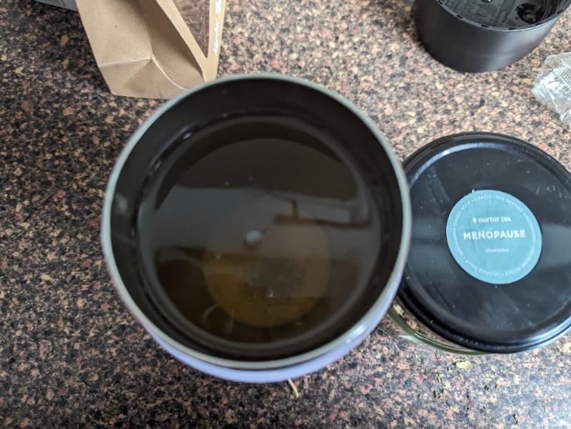 Nurtur Tea - Loose Leaf Menopause Tea (50g - Canister or Refill) - Customer Photo From Eloise Clare