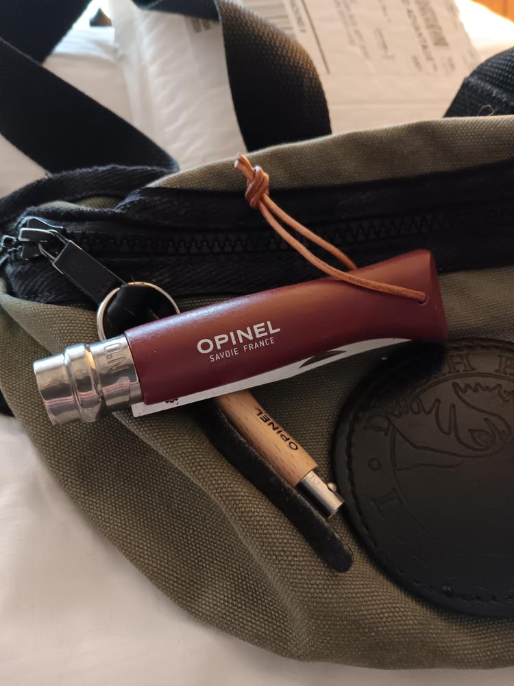 Nóż Opinel 8 Inox Colorama Dark Brown 2998