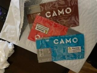 Camo Natural Leaf Rolling Wraps - 6 Flavors - Customer Photo From Patrick Evans