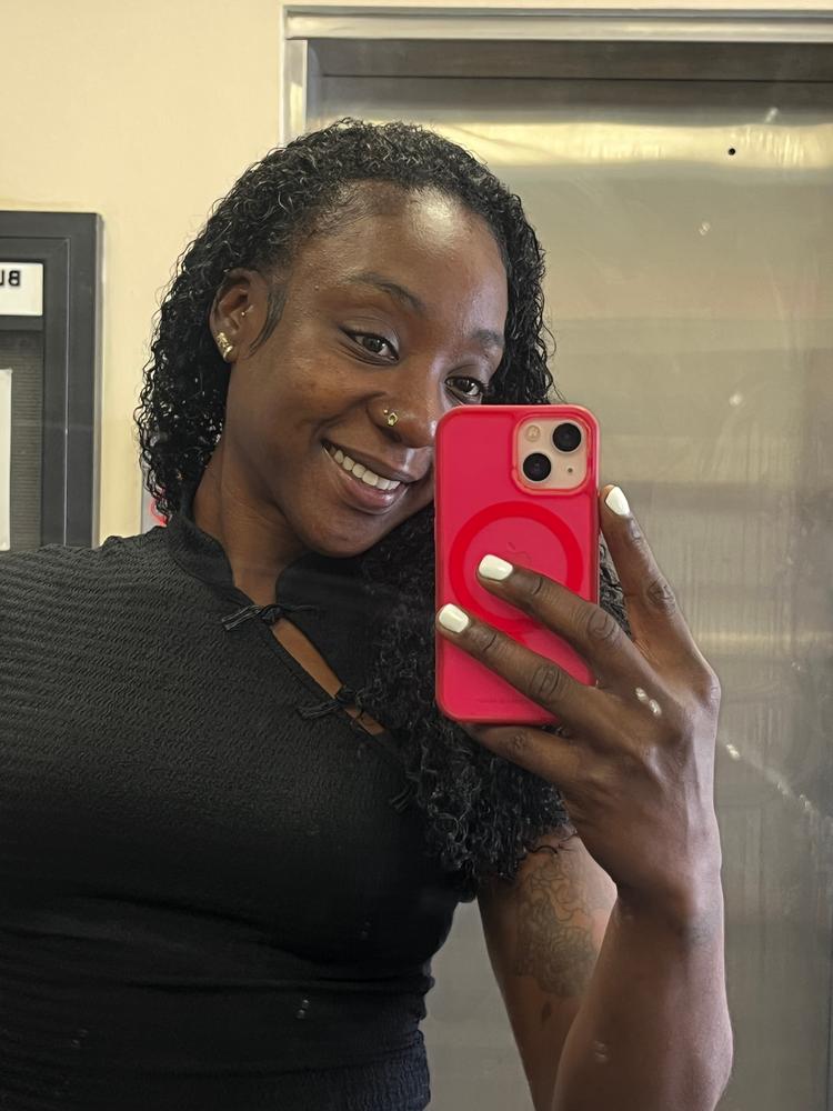 "For Kurls" Wefted Hair - Customer Photo From Simone