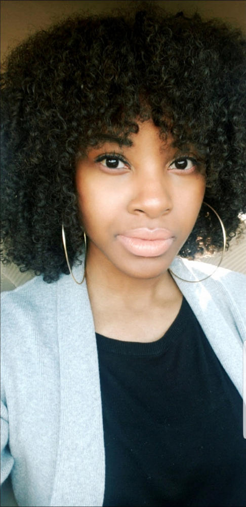 "For Kurls" Wefted Hair - Customer Photo From DeMiracle Washington